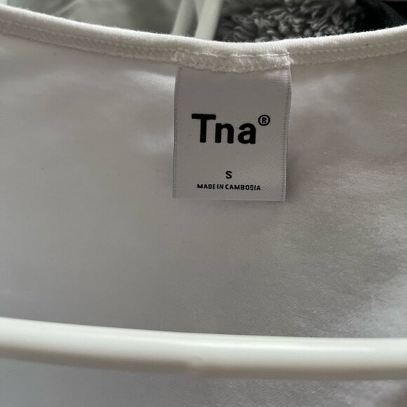 NEVER WORN TNA chill malibu dress size small in white #77384 - Picture 4 of 4